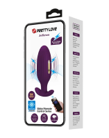 Analvibrator m. E-Stim Funktion & App Jefferson Silikon 12 Vibrationsmodi wasserdicht von PRETTY LOVE kaufen