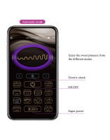 Acquista Vibratore anale con funzione E-Stim e app Jefferson Silicone 24K contatti in metallo placcato oro da PRETTY LOVE