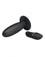 Anal Vibrator Remote Plug Silicone medium-sized classic Shape 3.3cm Diameter rechargeable by CRAZY BULL buy
