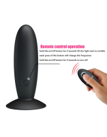 Vibrateur anal avec. Télécommande Remote Plug Silicone