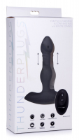 Anal Vibrator w. thrusting Function & Remote 10+3