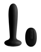 Vibromasseur anal avec. Fonction chaleur & télécommande Svakom Primo noir