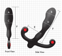Aneros Helix Syn V Prostate Stimulator w. Vibration 8 Modes 3 Speed rechargeable Silicone Prostate-Massager buy