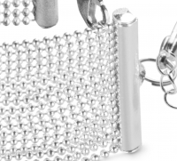 Bracelets Magnifique Handfesseln Chaîne en métal argenté