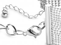 Bracelets Magnifique Wrist Cuffs Metal-Chains silver