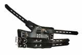 Suspension Wrist Cuffs 4-Straps Leather padded