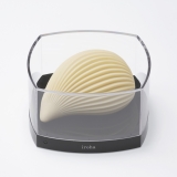 Acquista il vibratore lay-on Iroha+ Kushi ricaricabile impermeabile a forma di conchiglia con scanalature stimolanti da IROHA BY TENGA