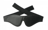 Blindfold Leather lined w. Velcro Closure