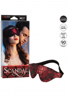 Blindfold red-black Scandal Blackout Eye Mask