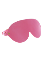 Augenmaske Taboom Malibu Kunstleder pink-gold mit goldfarbener Schnalle einstellbar von TABOOM günstig kaufen