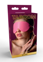 Augenmaske Taboom Malibu Kunstleder pink-gold per nickelfreier Schnalle einstellbar pinkfarbene Augenbinde kaufen