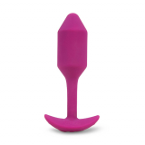B-Vibe Snug Plug 2 plug anale con vibrazione rosa