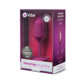 B-Vibe Snug Plug 2 Plug anal avec vibration rose