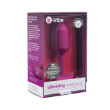 B-Vibe Snug Plug 2 Analplug m. Vibration pink