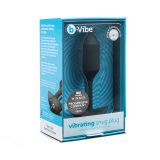 B-Vibe Snug Plug 2 Analplug m. Vibration schwarz
