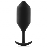 B-Vibe Snug Plug 4 plug anale con pesi interni nero
