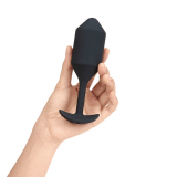 B-Vibe Snug Plug 4 Plug anal avec vibration noir