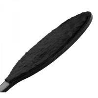 BdSM paddle rotondo in pelle imbottito 40 cm
