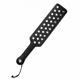 Strict Leather Spanking Paddle Fraternity w. flat Studs