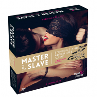 BdSM Game & Bondage-Kit Master & Slave Leopard
