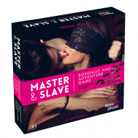 BdSM Spiel & Fesselset Master & Slave Pink