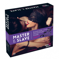 BdSM Spiel & Fesselset Master & Slave Violett