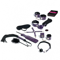 BdSM Game & Bondage-Kit Master & Slave Purple