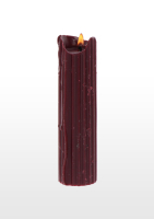 BDSM Drip Candles 2-Pc-Set burgundy & black Soy Wax low Temperature SM-Candles made of natural Wax cheap