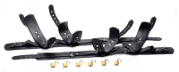 Wrist-Ankle-Thigh Restraints PU-Leather Frog Tie