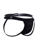 BL4CK by C4M Ergonomic Jockstrap schwarz pofrei & elastisch mit leichtem Glanz von CUT4MEN günstig kaufen
