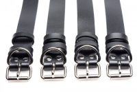Bondage Straps lockable 4-Pc-Set Leather with locking Buckles different Length BDSM-Restraint-Straps buy cheap