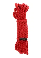 Bondage Rope Synthetic Fiber 5-Meter 7mm red
