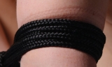 Corde de bondage en nylon creux tressé 9 mètres 8mm