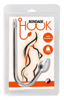 Bondage Hook w. Butt Plug Aluminium