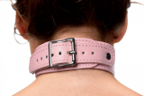 Chest Harness f. Women PU-Leather pink