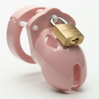 CB-X Mr-Stubb Chastity Penis Cage pink