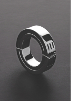 Cock Ring hinged double 50mm Stainless Steel