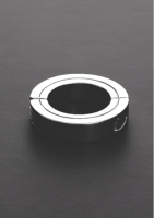 Anello del cazzo con cerniera doppia 50 mm in acciaio inox