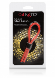 Cock-Ring silicone réglable Lasso rouge