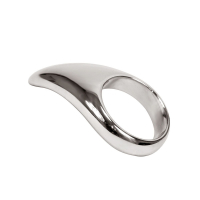 Cock Ring Teardrop Stainless Steel 50mm