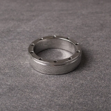 Cock Ring Stainless Steel Industrial Design 50mm