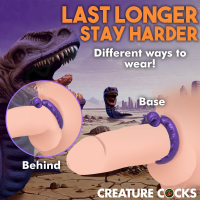Cock-Ring flexible Slitherine Silicone Alien-Worm Fantasy C-Ring Penis super-stretchy from CREATURE COCKS buy cheap