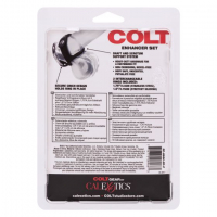 Imbracatura Cockring COLT Enhancer Silicone e acciaio inox