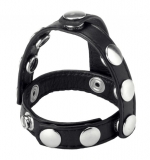 Cockring Balls Harness PU-Leather