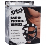 Cockring Balls Harness PU-Leather