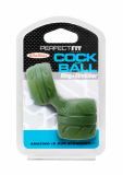 Cockring extenseur testiculaire Perfect Fit Cock & Ball SilaSkin vert