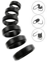 Cockringe-Set C&B Stretching Kit Silikon