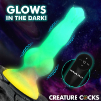 Creature Cocks Astro Cock Fantasievibrator fluoreszierend Silikon