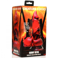 Creature Cocks Dildo Horny Devil w. Suction-Cup Silicone Fantasy Dong by CREATURE COCKS buy cheap
