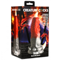 Creature Cocks Dildo Talon Dragon Finger Silicone Fantasy Dong with Ribs & white Claws by CREATURE COCKS buy